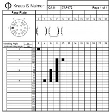 Переключатель CA11 7AP472 FT3 +G521