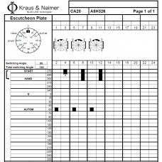 Переключатель CA10 A5H326-600 E +F*SFA182