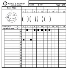 Переключатель CA10 B-5881-600 *EF +S0 V760/A2E2/901 +F056