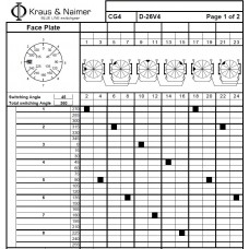 Переключатель CG4 D-26V4 EAO