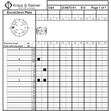 Переключатель CG4 D-N872*01 E-V