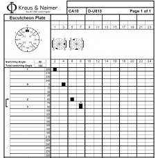 Переключатель CA10 D-U813*02 KN2F