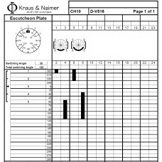 Переключатель CH10 D-V516*04 EG