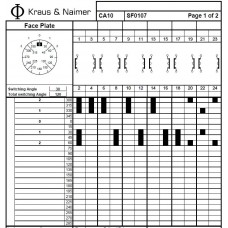 Переключатель CA10 SF0107-600 E +F*SFA287