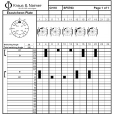 Переключатель CH10-SF5763 EF F*SFA944 G521