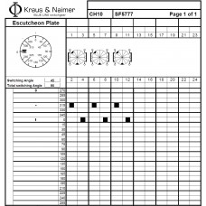 Переключатель CH10-SF5777 EF