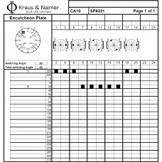 Переключатель CA10 SF6331-600 EF +F072