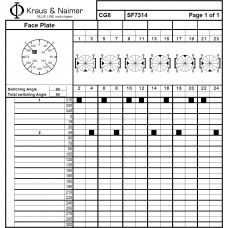 Переключатель CG8 SF7314-600 FT2 +F743