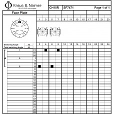 Переключатель CH10R-SF7471 E +S0 M004-021A060