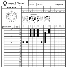 Переключатель CA10 SF7637-600 E +F080
