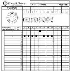 Переключатель CA10 SF7892-603 *FT2 +S0 V750D-3C-21