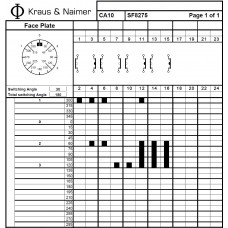 Переключатель CA10 SF8275-600 E +F*SFA +G251