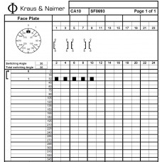 Переключатель CA10 SF8693-600 FT4-V +F162