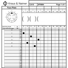 Переключатель CA10 SF8694-600 FT4-V +F003