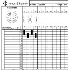 Переключатель CA63S SF8886-600 E +F072