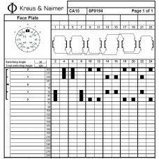 Переключатель CA10 SF9194-600 E +S0 M470/A1A +F*SFA255