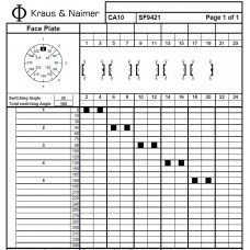 Переключатель CA10 SF9421 FT1