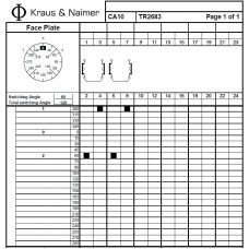 Переключатель CA10 TR2683 E