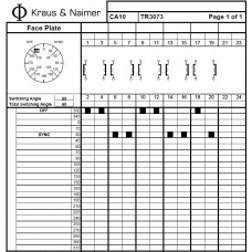 Переключатель CA10 TR3073-600 *FT2 +S0 V750D/3N/21 +F*TR3310