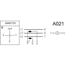 Переключатель DHR12B-A021-600 E