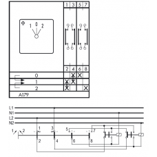 Переключатель CA25B A179-600 E +S1 M120-A11A +F072 +S0 M275-C11 +CA25 A179 *E