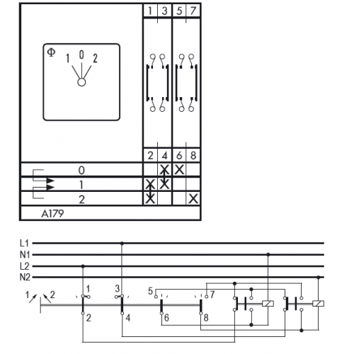 Переключатель r11 схема