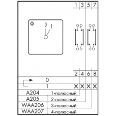 Переключатель C32-WAA207-600 E